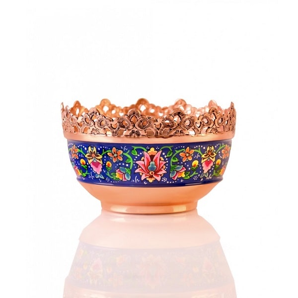 Persian Painted Copper | Persian Bowl Code101-2-0