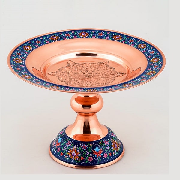 Persian Painted Copper | Persian Sweet-Dish Code103-2-0