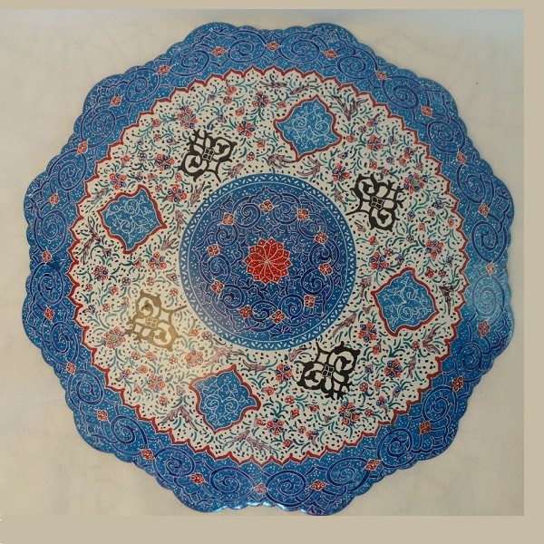 Iranian Minakari Plate Code106-2-9