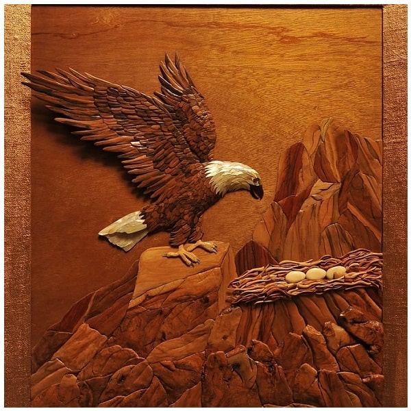 Abadeh Monabat | Malayer Monabat | Persian Wood Carving Monabat Code161-11-8