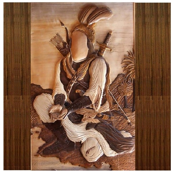 Abadeh Monabat | Malayer Monabat | Persian Wood Carving Monabat Code171-11-0