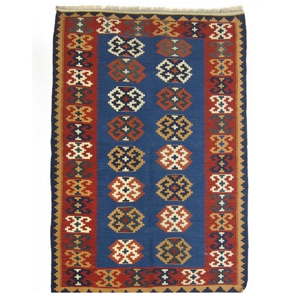 Blue Kilim Carpet | handmade Carpet design | Iranian Kilim | Persian crafts