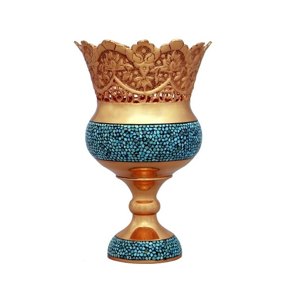 Turquoise Candle Holder Code53-2-3