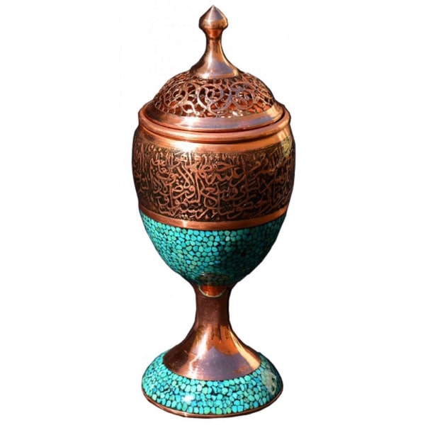 Mashhad Gemstone | Persian Neyshabur Turquoise Esfand-burner Code56-2-0