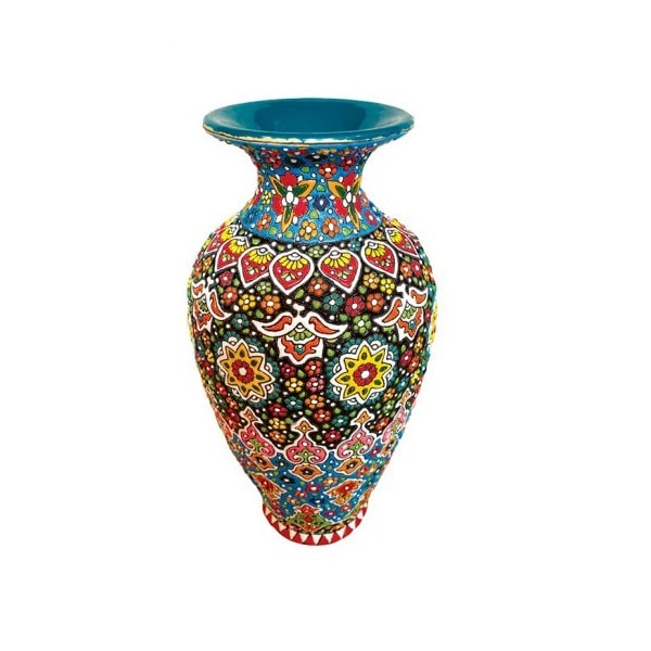 Meybod Lalejin Kalporgan Pottery | Persian Pottery Vase Code68-4-0