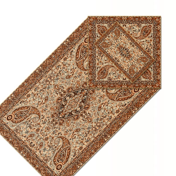 Yazd Termeh | Persian Fabric | Persian Termeh Prayer Mat Code7-11-0