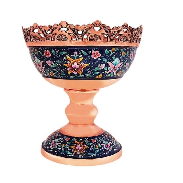Persian Painted Copper | Persian Nuts Bowls Code81-2-0