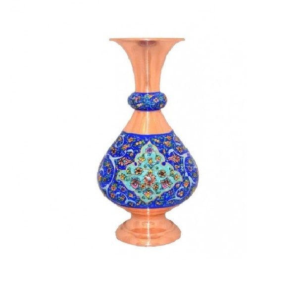 Painted Copper  Vase Code96-2-5