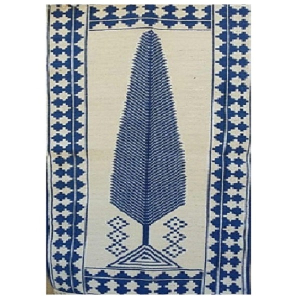 Blue Ziloo Carpet | Iranian Carpet | traditional handmade Carpet | Persian handprinted