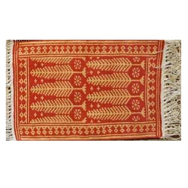 Meybod Ziloo | Persian Rug Floor Covering Ziloo Prayer Mat Code278-12-0