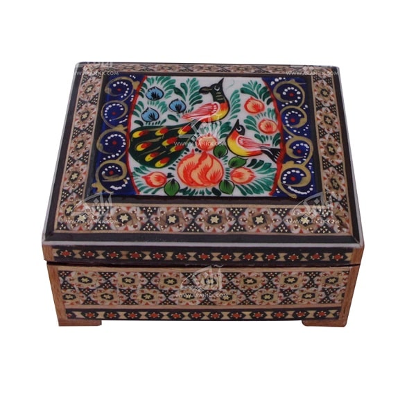 Isfahan Shiraz Persian Box Marquetry Code306-2-0