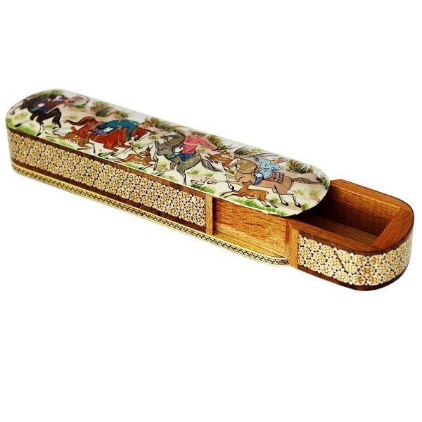 Iranian Khatam kari Sliding-Pen-Holder Code315-11-0