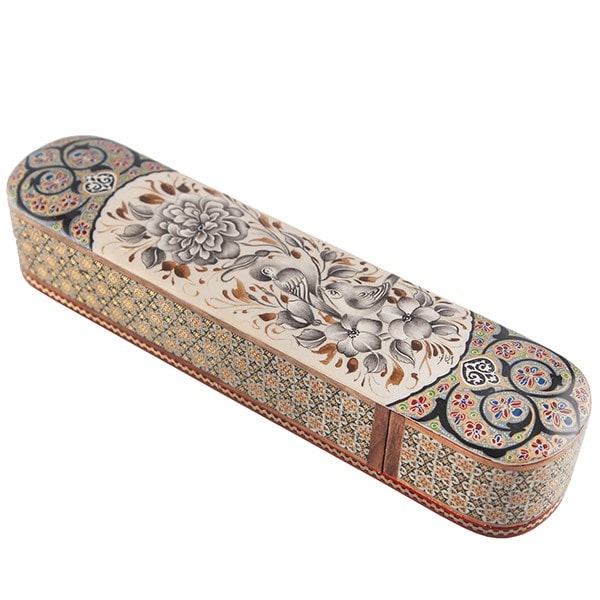 Iranian Khatam kari Sliding-Pen-Holder Code317-3-0