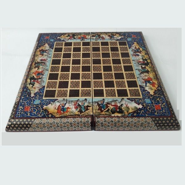 Khatam kari Chess Board Code340-2-0