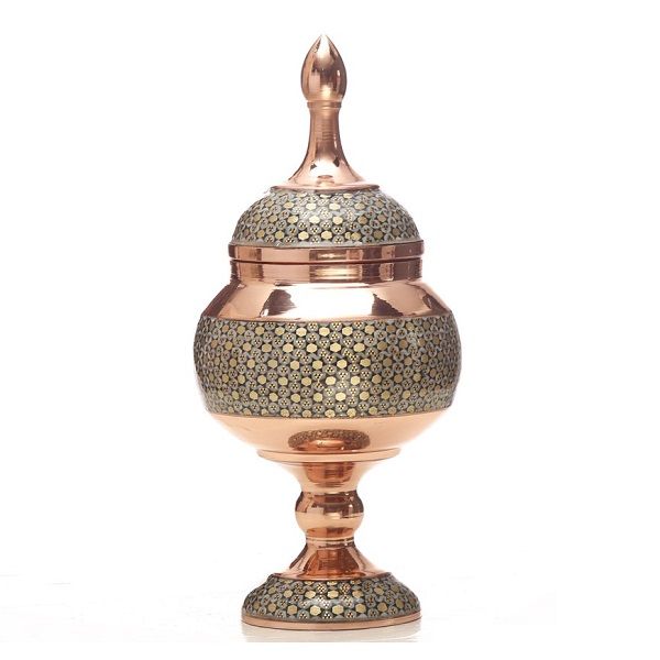 Khatam kari Pedestal Dish Code347-9-2