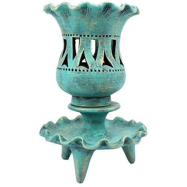 Pottery Candle Holder Code396-2-0