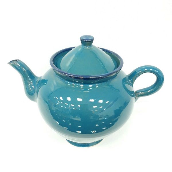 Blue Pottery Tea-Pot | handmade Tea-Pot design | Iranian Pottery | Persian crafts