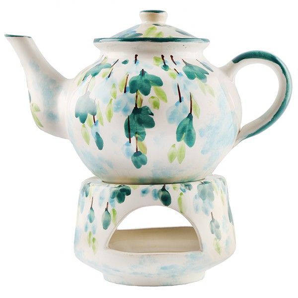Green Pottery Tea-Pot | handmade Tea-Pot design | Iranian Pottery | Persian crafts