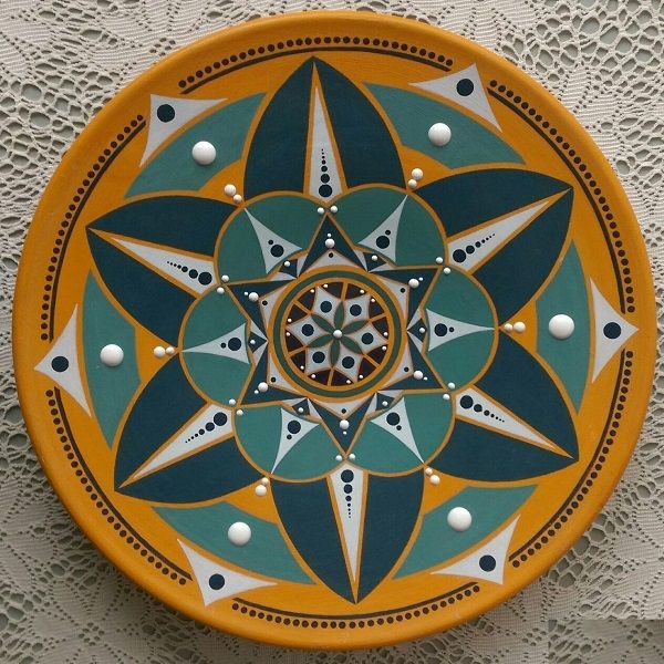 Pottery Plate Code408-4-0