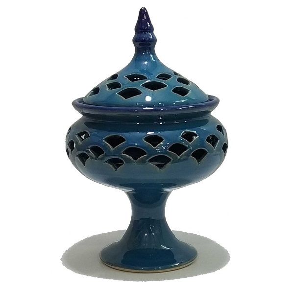 Pottery Pedestal Dish Code440-2-0