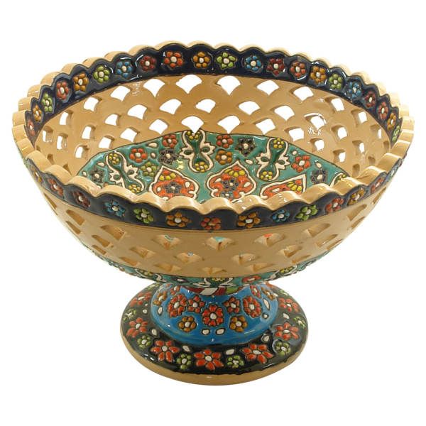 Iranian Pottery Compote Code445-2-2