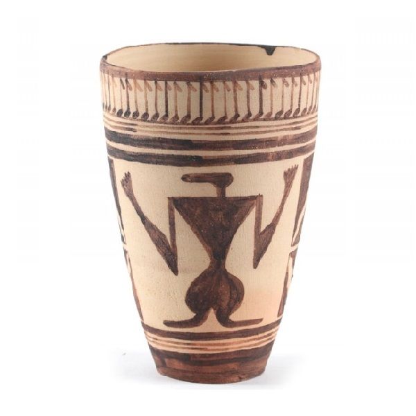 Brown Pottery Vase | handmade Vase design | Iranian Pottery | Persian crafts