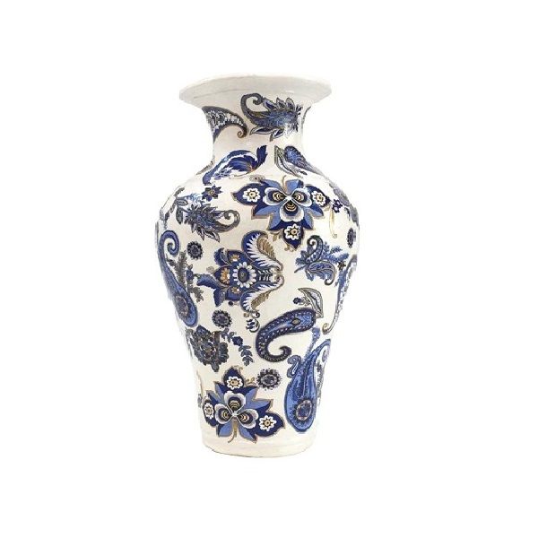 Blue Pottery Vase | handmade Vase design | Iranian Pottery | Persian crafts
