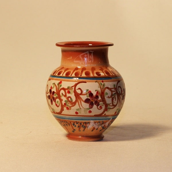 Meybod Lalejin Kalporgan Pottery | Persian Pottery Vase Code462-12-3