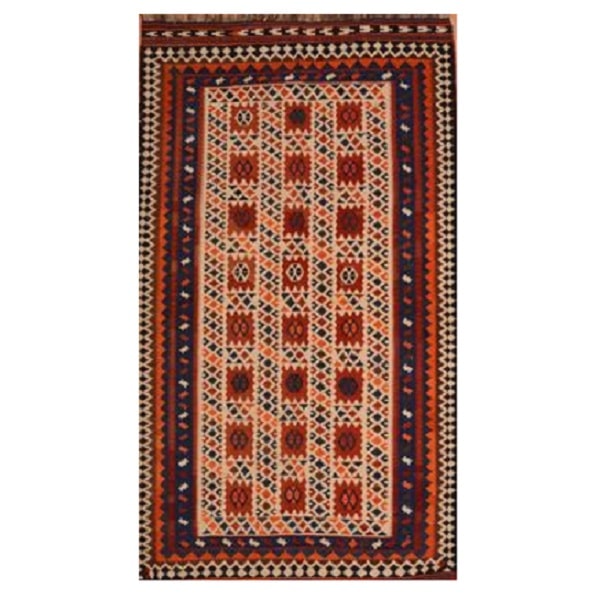 Sirjan Kilim Rug | Floor Covering Carpet | Persian Kilim Carpet Code498-12-0