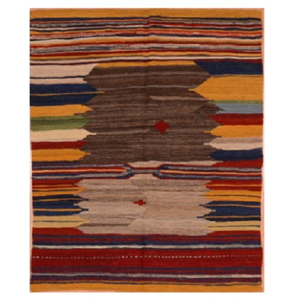 Sirjan Kilim Rug | Floor Covering Carpet | Iranian Kilim Carpet Code499-12-0