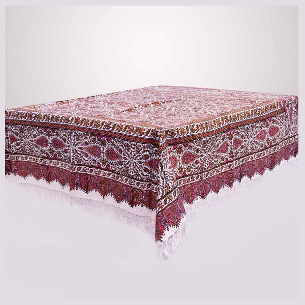 Isfahan Ghalamkari Bedspread | Persian Calico Code505-10-0