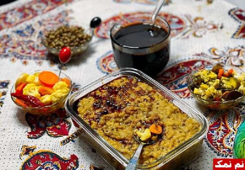 Iranian Foods Shole Mashaki | What to eat in Abadeh