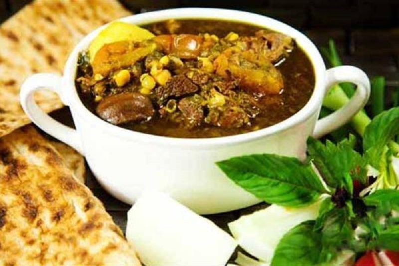 Iranian Foods Sour Broth | What to eat in Abadeh