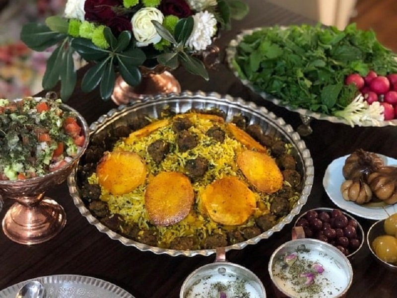 Iranian Restaurants in Abadeh Iran Persian Food | Danjeh Restaurant
