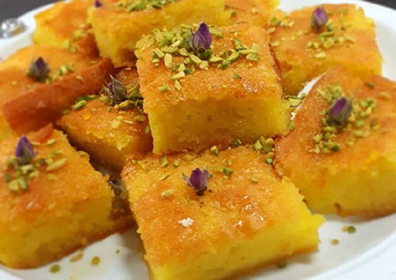 Iranian Foods Kuku Qandi | What to eat in Isfahan Iran