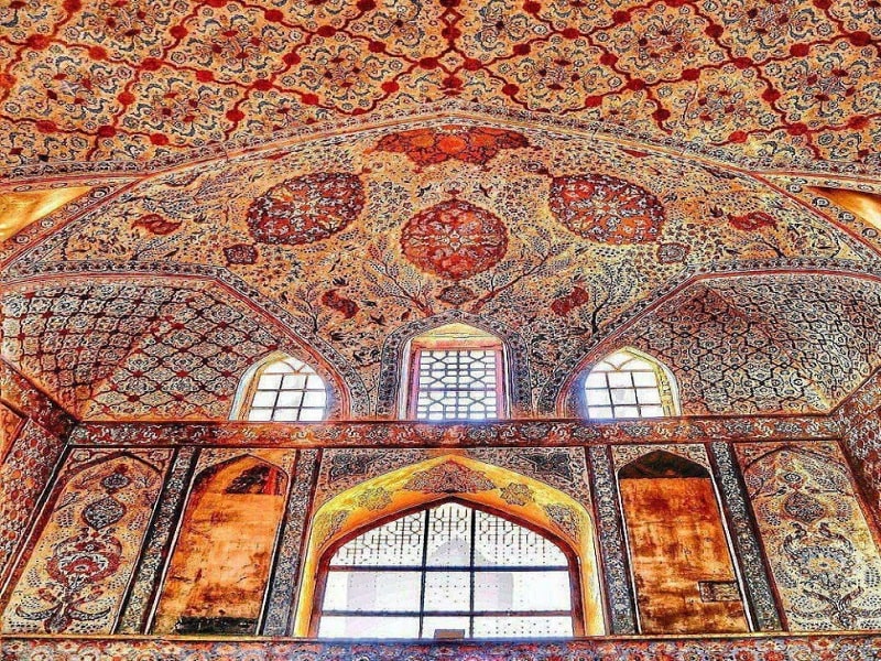 Inside of Isfahan Ali-Qapu Palace | Iran Isfahan Tourist Attractions