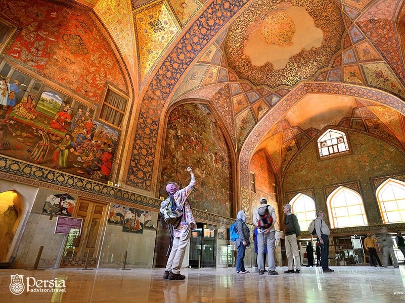Isfahan Chehel-Sotoun-Palace | Iran Tourist Attractions