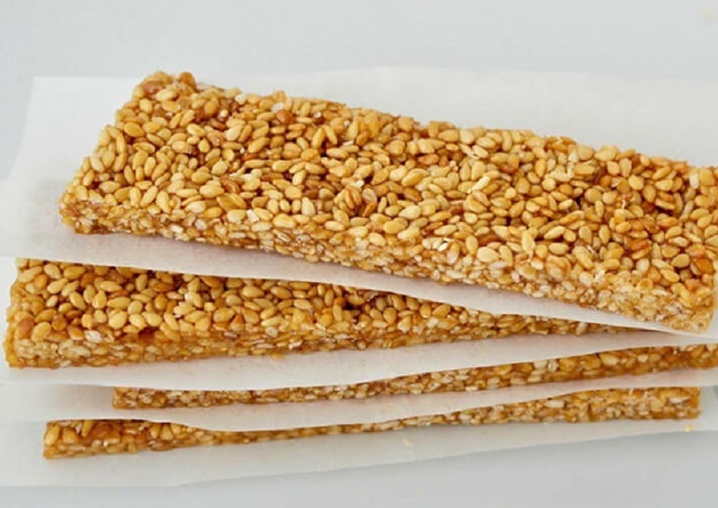 Persian Angabin Sesame Sweet | What to buy in Marivan Kurdistan Iran