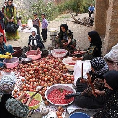 رب انار کردستان | جاذبه گردشگری مریوان ایران