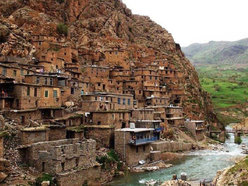 Marivan Uraman Takht Village | Marivan Iran Tourist Attractions