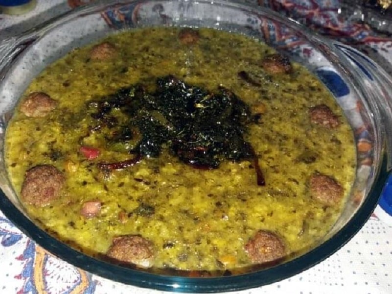 آش کوفته قلقلی مشهد | غذاهای محلی و سنتی مشهد