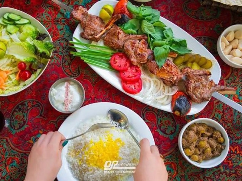 کباب شیشلیک مشهد | غذاهای محلی و سنتی مشهد