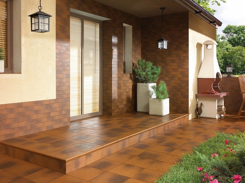 Iranian Outdoor Floor Tile | Ceramic & Tile Companies of Meybod Iran