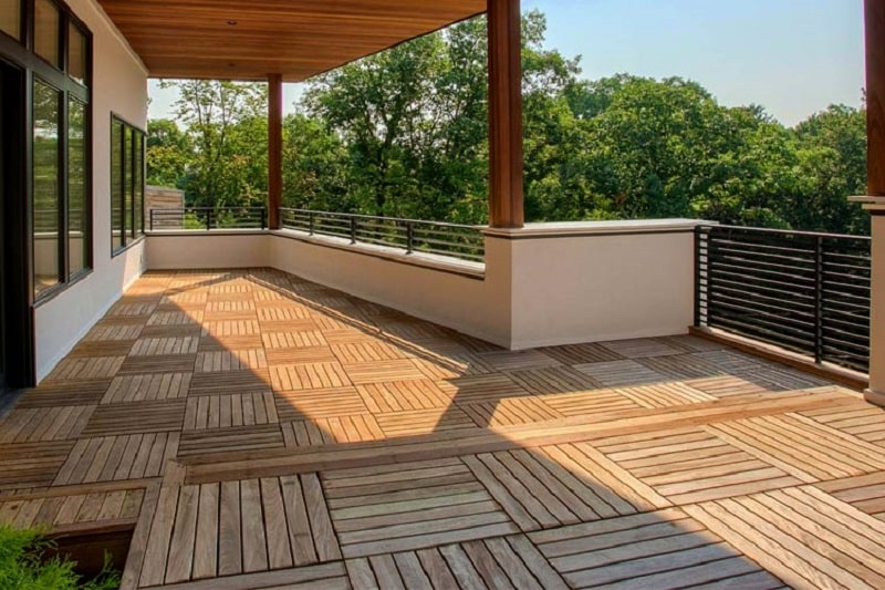 Persian Balcony Floor Tiles | Ceramic & Tile Companies of Meybod Iran