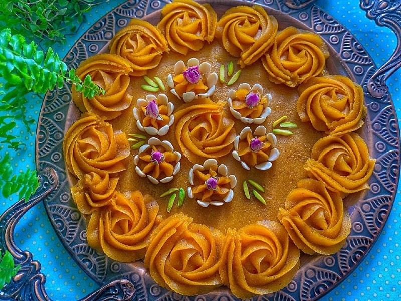 Popular Persian Pastry | 3Ard Halva Iranian Dessert