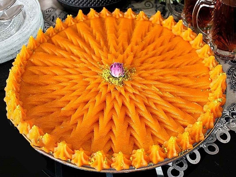 Popular Persian Pastry | Carrot Halva Iranian Dessert