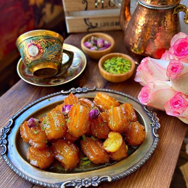 Most Popular Persian Pastry | Doughnut Pastry of Iran