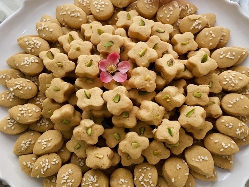 Popular Persian Sweets | Iranian Chickpea Cookie