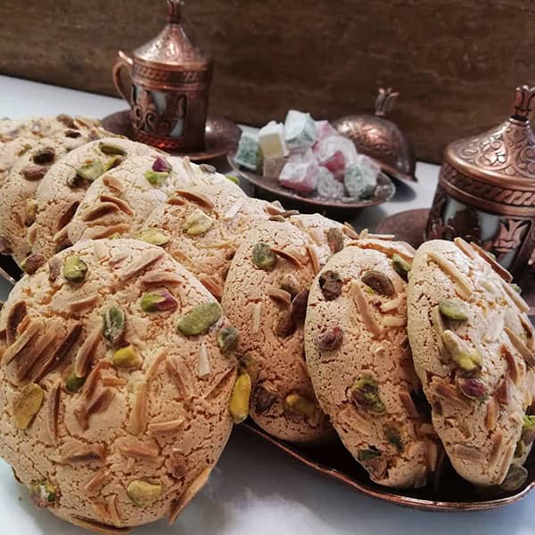 Most Popular Persian Sweet | Qurabiya Cookie of Tabriz