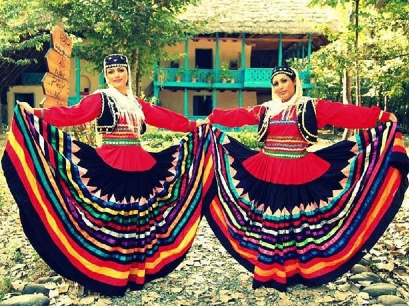 Ghasem Abad Woman Dress | Ghasem Abad Iran Tourist Attractions